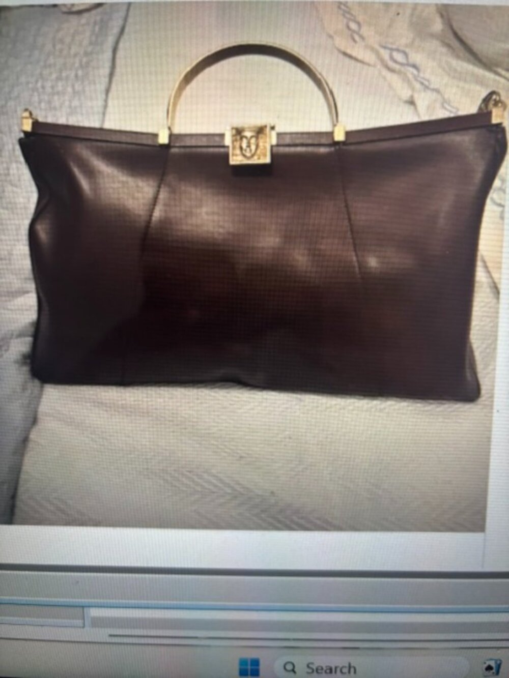 Kieselstein-Cord Handbag w/ Shoulder Strap
